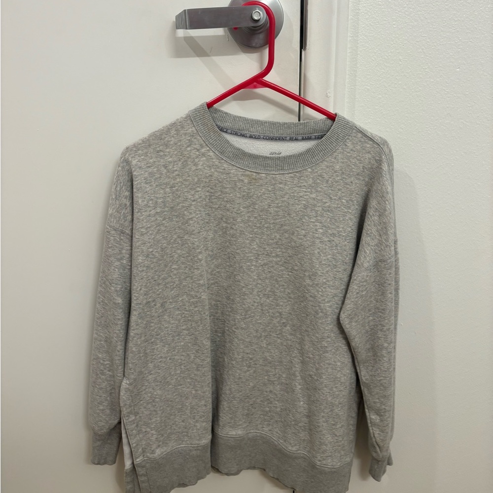 Aerie Grey Crewneck
